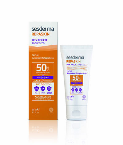 Sesderma Repaskin Dry Touch Facial SPF50 Päiksekaitse Kreem Näole